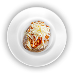 Baked Potato With Mixed Cheese 