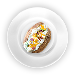 Baked Potato With Chicken Mayo 