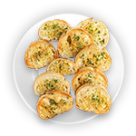 Garlic Bread Slices With Cheese 